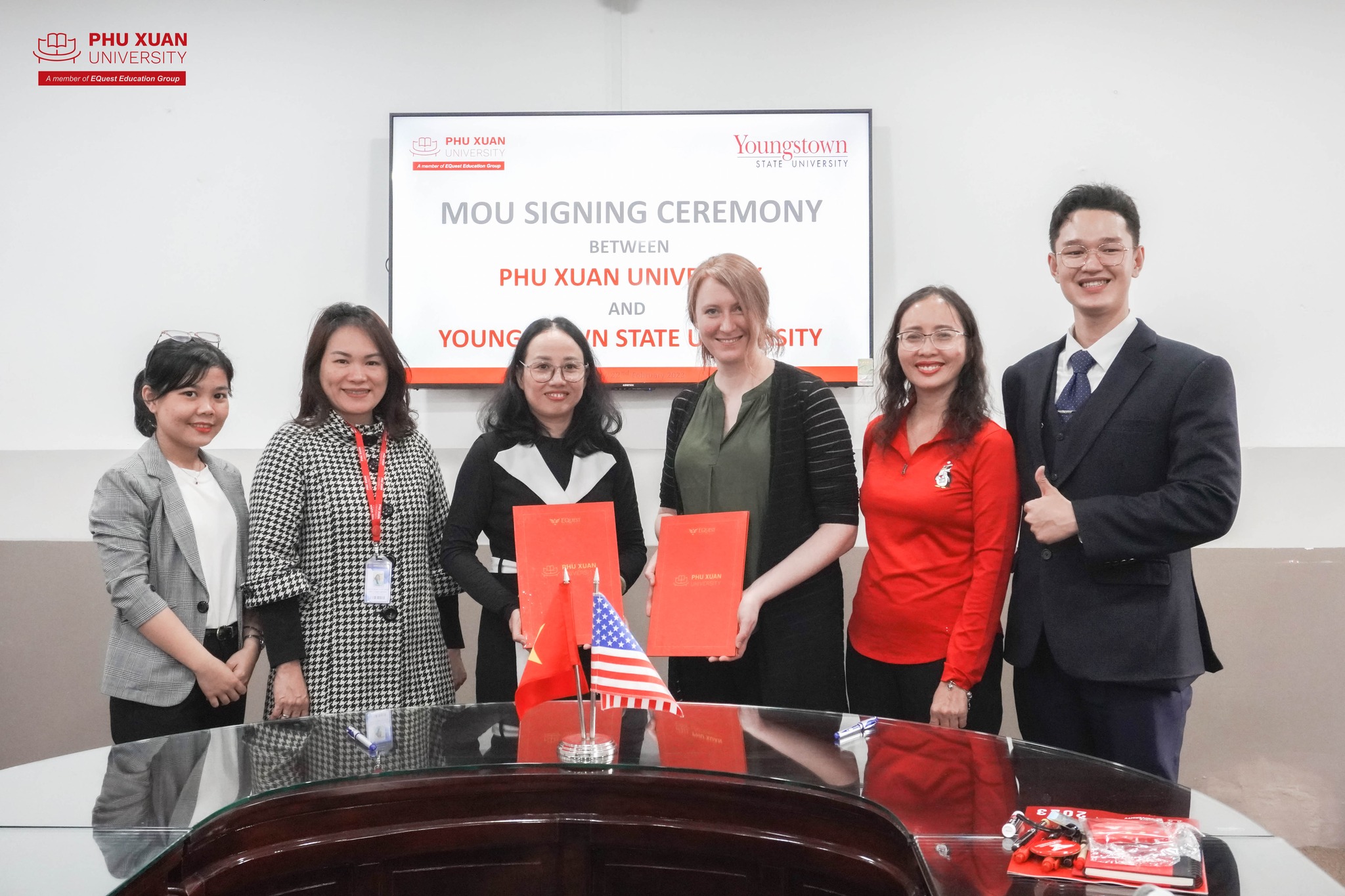 PXU chính thức trở thành đối tác giáo dục đầu tiên tại Việt Nam của Đại học Youngstown State, Ohio, Hoa Kỳ